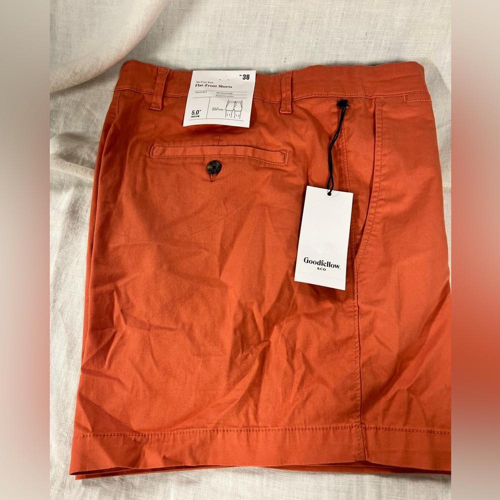 Flat front shorts for every day wear